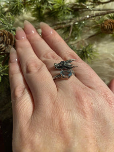 Topaz Dragon Ring