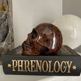 Mahogany Obsidian Skull