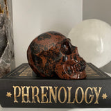 Mahogany Obsidian Skull